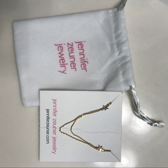 Jennifer Zeuner Double Star Necklace - Picture 2 of 2